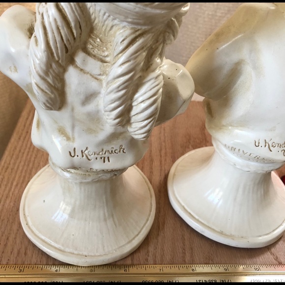 Vintage 1971 Kendrick statues of kids and music - Picture 4 of 7